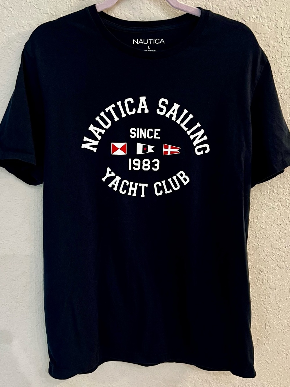 Nautica Sailing Yacht Club Men's T-Shirt - Navy